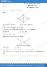 Đề số 16 - Đề kiểm tra học kì 1 - Toán lớp 4